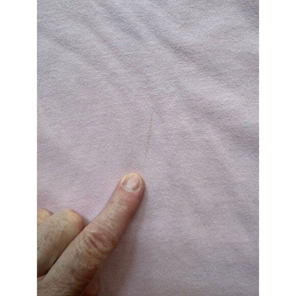 Victoria's Secret PINK Women's S Long Sleeve Shirt Dog Light Pink Strappy V-Neck - Picture 9 of 15